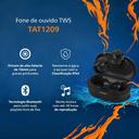 Fone De Ouvido In-ear Bluetooth Preto - FJA PRODUTOS E SERVIÇOS - foto 2
