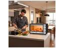Forno Elétrico de Bancada Mondial Preto e Inox 52L Preto Family Grill FRN-52-BI - foto 2