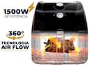 Fritadeira AIR FRYER Britania 5,5L Redstone BFR50 - 63801112 Preto 110 VOLTS - foto 4