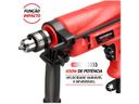 Furadeira de Impacto Mondial 650W 2 Velocidades - 3/8” com Maleta 11 Peças NFFI-07M - foto 2