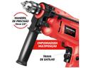 Furadeira de Impacto Mondial 650W 2 Velocidades - 3/8” com Maleta 11 Peças NFFI-07M - foto 3