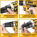 Parafusadeira Furadeira Sem fio 3/8 Bivolt A Bateria 12v FST007 - Fasterr Tools - foto 3