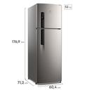 Geladeira Electrolux Frost Free 380L AutoSense Inverter Duplex Inox Look (IF41S) - foto 2