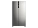 Geladeira Electrolux Frost Free Inverter 440L Efficient com AutoSense Side by Side cor Inox Look (IS4S) - foto 1
