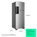 Geladeira Frost Free Duplex Consul 455 Litros cor Inox - CRM56MK - foto 4