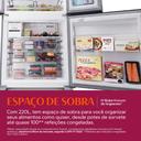Geladeira Inteligente B= Smart 3 Portas French Door Frost Free 630L cor Inox Brastemp - BRO88AK - foto 4
