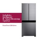 Geladeira Inteligente B= Smart 3 Portas French Door Frost Free 630L cor Inox Brastemp - BRO88AK - foto 3