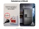Geladeira/Refrigerador LG Smart Frost Free Side by Side Inox Look 638L GC-L267KLQX Bivolt - foto 4