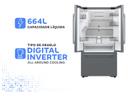 Geladeira/Refrigerador Samsung Smart French Door Inox 664L RF70H - foto 3