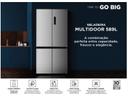 Geladeira/Refrigerador TCL Frost Free Inox French Door 589L Multidoor C589CDN1 - foto 3