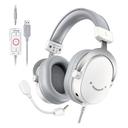 Headset Gamer Fifine H9, Som Surround 7.1, USB, Console e PC, Branco - H9W - foto 1