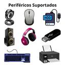 Hub p/Macbook USB e USB-C com Leitor SD/TF Áudio 3.5mm 8 em 1 Leitor Cartão SD e Micro SD - foto 3
