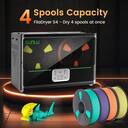 Impressora 3D e secador de filamentos SUNLU S4, capacidade de 4 bobinas, preto - foto 2