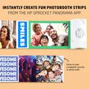 Impressora HP Sprocket Panorama Instant Color Label cinza - foto 4