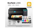 Impressora Multifuncional Epson EcoTank L4360 - Wi-Fi + 1 Garrafa Epson EcoTank T504 Preto - foto 3