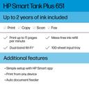 Impressora multifuncional sem fio HP Smart -Tank Plus 651 - foto 2