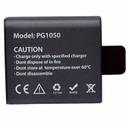 Kit 02 Bateria Eken Original PG1050 Li-Ion 3.7 v 1050mAh Extra para Câmera H9R SJCAM H9RS S60 M10 - foto 4