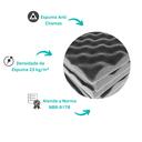 Kit 10 Espuma Acustica Painel Absorvedor Click House 50x50x2 cm - foto 4