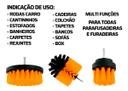 Kit 14 Escova Limpeza Pesada Encaixa Parafusadeira Furadeira - Oz - foto 4