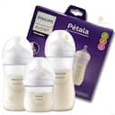 Kit 3 Mamadeiras Avent Pétala Anticólica 125 260 330 Ml - foto 1