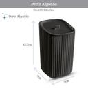 Kit Banheiro 3 Peças Lavabo Porta Algodão e Sabonete Líquido com Dispenser, Estojo Dental e Bandeja -... - foto 5