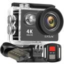 Kit Câmera Filmadora Eken H9R 4K Wi-Fi + Bateria Extra Estabilizador de Imagem EIS Controle Remoto Sport - foto 1