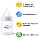 Kit com 2 Mamadeiras ANTI-COLIC Classica 125/260ML Philips AVENTS SCY119/05 - foto 4