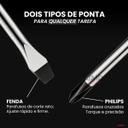 Kit Jogo Chave De Fenda E Phillips Com 6 Peças Ferramenta Nf - foto 2