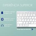 KIT Teclado e Mouse Sem Fio Bluetooth Compatível Tablet Macbook iPad iMac Notebook PC, Premium Silencioso... - foto 2