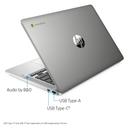 Laptop HP Chromebook com tela sensível ao toque HD de 14 polegadas 4 GB de RAM 32 GB - foto 4