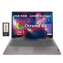Laptop Lenovo Ideapad 3 15.6 FHD Chromebook 4 GB de RAM 224 GB - foto 1