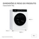 Lava e Seca 11kg Branca Inverter Ciclo Pet Midea - foto 3