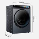 Lava e Seca 12/7 Kg Haier X-Series X7, Essence Wash, Color AI, Cinza - HWD120 - foto 4