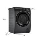 Lava e Seca Electrolux 12/7kg Cinza Ônix Inverter com Água Quente e Lavagem Inteligente (LSC12) - foto 2