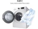 Lava e Seca Samsung Ecobubble 11kg Branca com Smart Check e Digital Inverter WD11A - foto 4