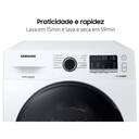 Lava e Seca Samsung Ecobubble 11kg Branca com Smart Check e Digital Inverter WD11A - foto 2