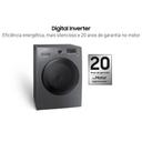 Lava e Seca Samsung Ecobubble 11kg Inox Look com Smart Check e Digital Inverter WD11A - foto 3