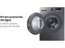 Lava e Seca Samsung WD11A com Ecobubble WD11A4453BX Inox Look 11/7kg - foto 3