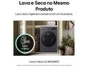 Lava e Seca Smart LG 16kg com Inteligência Artificial Aidd WD16GNTS6B/A - foto 2