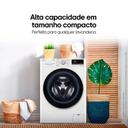 Lava e Seca Smart LG VC4 12kg com Inteligência Artificial AIDD CV5012WC4 - foto 2