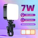 Luz Para Celular Ring Light Flash Luminação Fotográfica Noturna LED Luz De Vídeo Self E Videos - foto 2