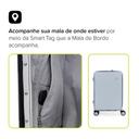 Mala de Bordo com localizador e compartimento para MacBook e iPad, Originais iPlace, Off White - foto 3