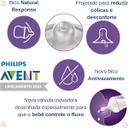 Mamadeira Philips Avent Pétala 260ml 3.0 Bico N3 Fluxo Médio Decorada Girafa - foto 3