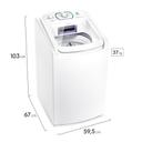 Máquina de Lavar Electrolux 11kg Branca Essential Care com Easy Clean e Filtro Fiapos (LES11) - foto 3