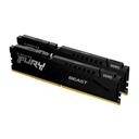 Memória RAM Kingston Fury Beast Expo, 64GB (2X32GB), 6000MT/s, DDR5, DIMM, CL30, Preto - KF560C30BBEK2-64 - foto 1