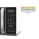 Micro-ondas de Bancada Britânia BMO23 20L 1100W Pintura Limpa Fácil Preto 110V - foto 3