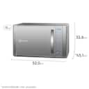 Micro-ondas Electrolux 31L cor Inox Espelhado com Função Grill e Painel Blue Touch (ME41X) - foto 1