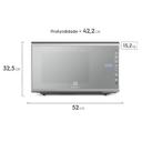 Micro-ondas Electrolux 31L cor Inox Espelhado com Painel Integrado e Função Tira Odor (MI41S) — 220V - foto 2