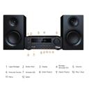 Mini System SS-002 SSOUND 330W CD/MP3 Bluetooth Rádio - Bivolt - foto 2