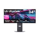 Monitor Gamer 34 LG Ultragear Curvo 34g600ab Preto - foto 1